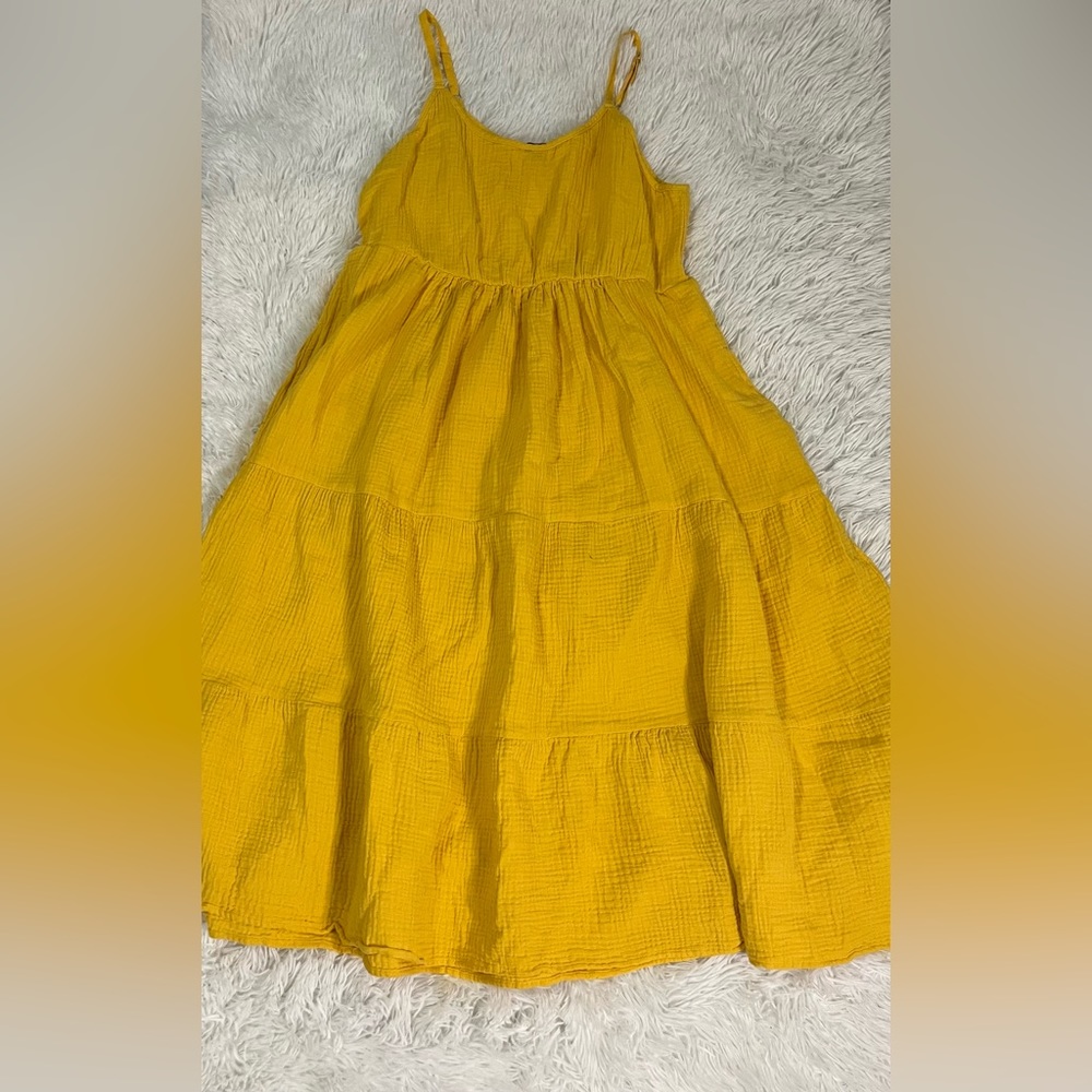Chelsea & Theodore Yellow Dress